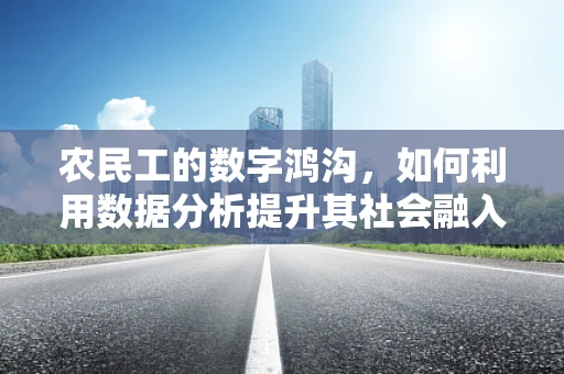 农民工的数字鸿沟，如何利用数据分析提升其社会融入与技能升级？