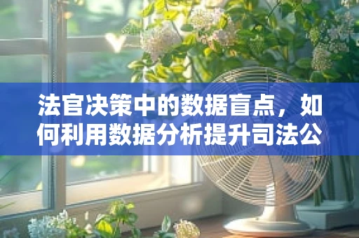 法官决策中的数据盲点，如何利用数据分析提升司法公正？