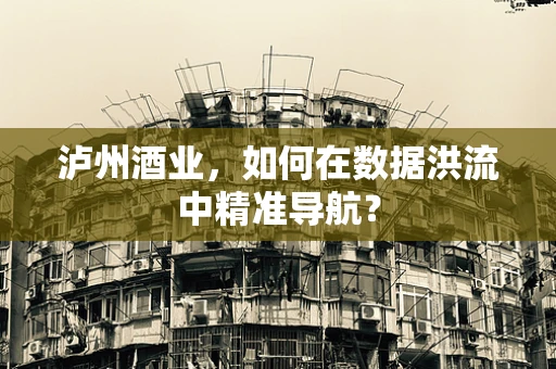 泸州酒业，如何在数据洪流中精准导航？