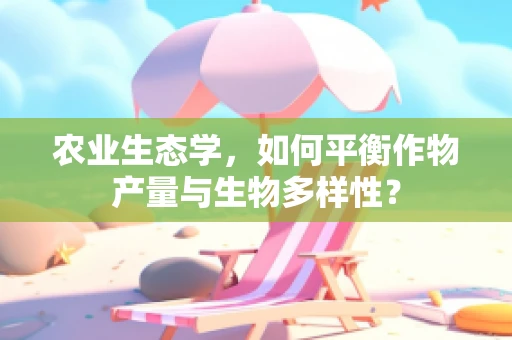 农业生态学，如何平衡作物产量与生物多样性？