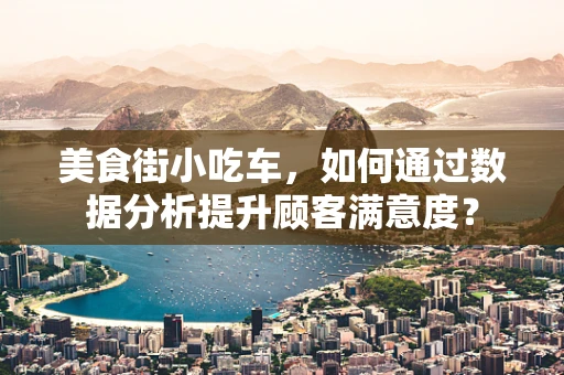 美食街小吃车，如何通过数据分析提升顾客满意度？