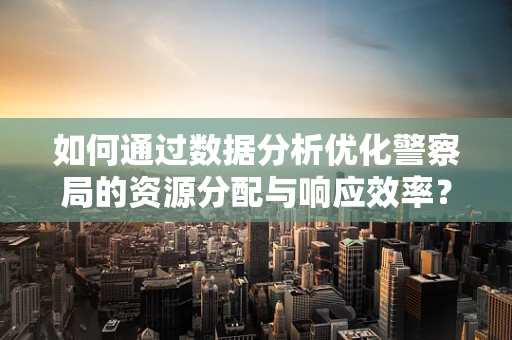 如何通过数据分析优化警察局的资源分配与响应效率？