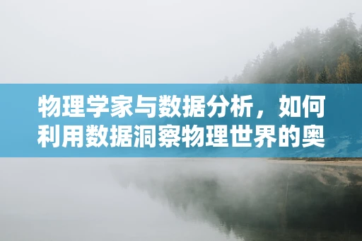 物理学家与数据分析，如何利用数据洞察物理世界的奥秘？
