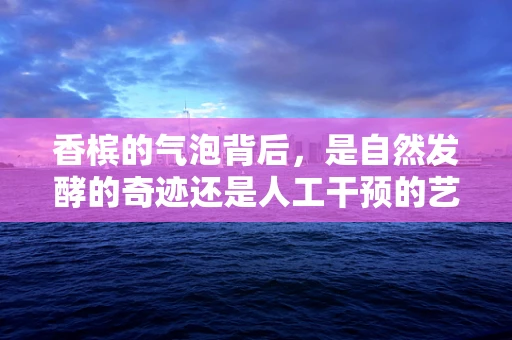 香槟的气泡背后，是自然发酵的奇迹还是人工干预的艺术？