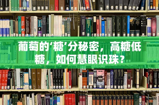 葡萄的‘糖’分秘密，高糖低糖，如何慧眼识珠？