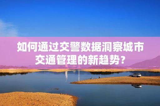 如何通过交警数据洞察城市交通管理的新趋势？