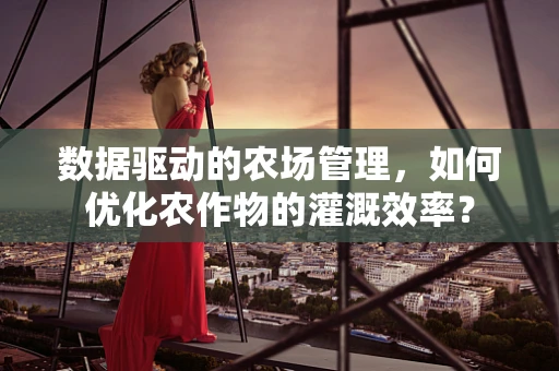 数据驱动的农场管理，如何优化农作物的灌溉效率？