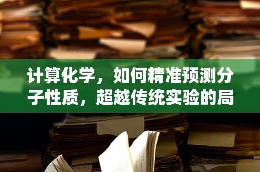 计算化学，如何精准预测分子性质，超越传统实验的局限？