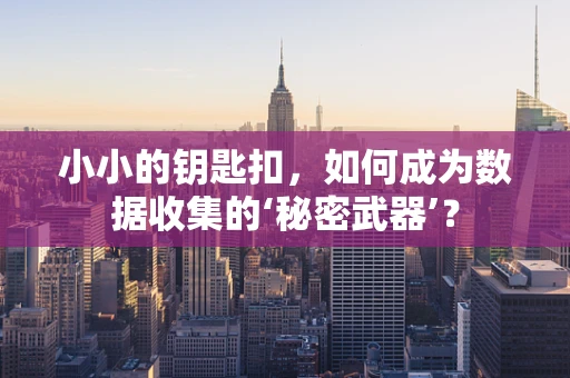 小小的钥匙扣，如何成为数据收集的‘秘密武器’？