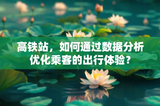 高铁站，如何通过数据分析优化乘客的出行体验？