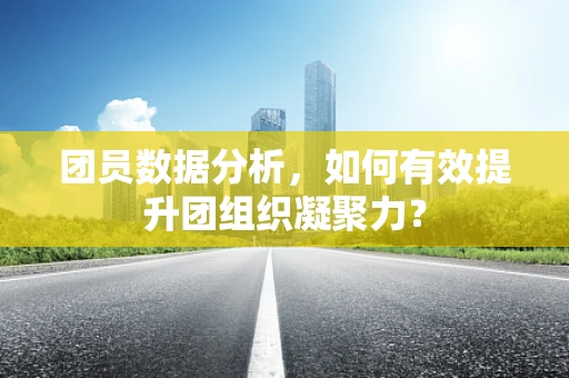 团员数据分析，如何有效提升团组织凝聚力？