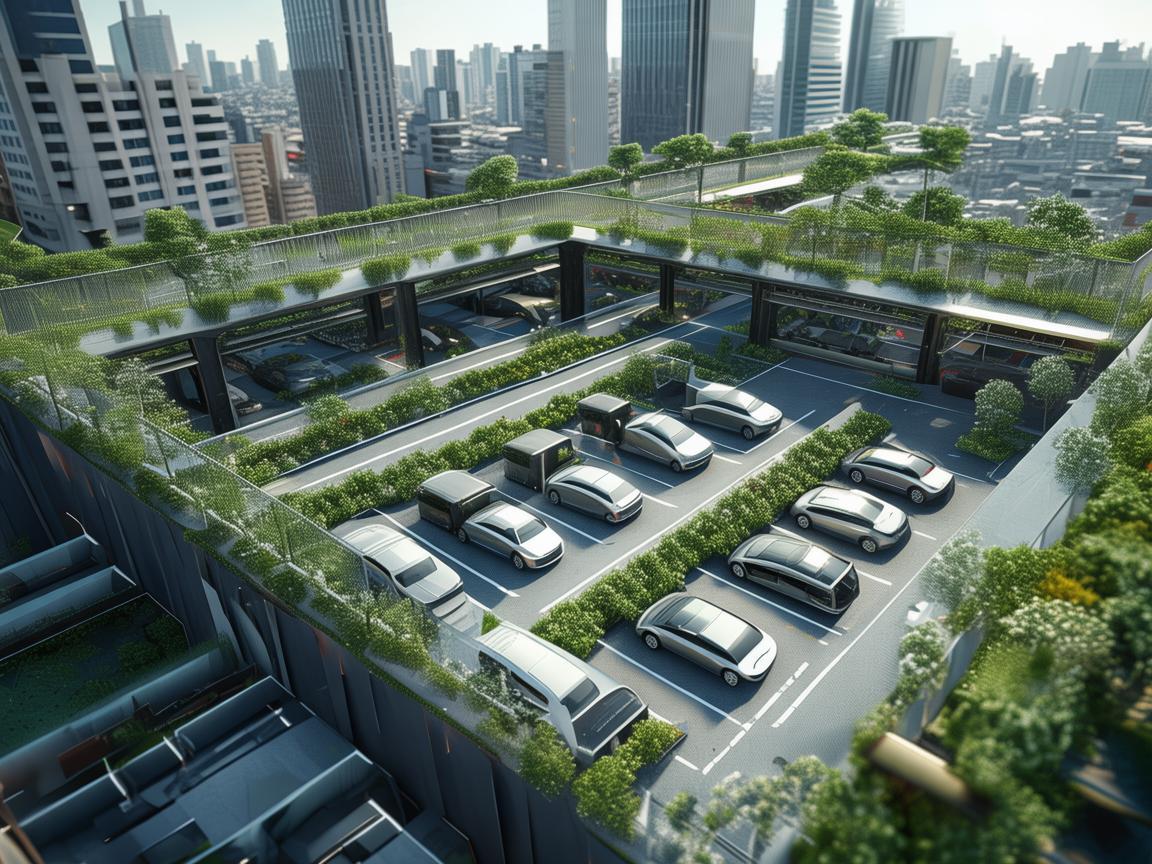 楼顶停车场的未来，如何平衡城市发展与绿色环保？